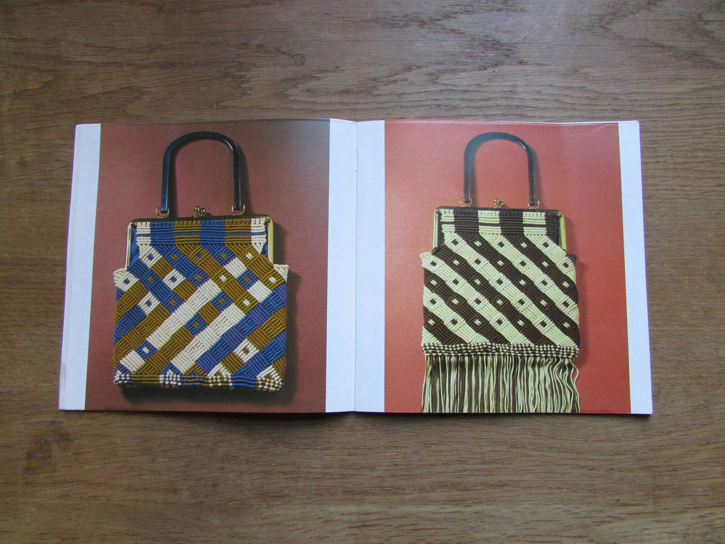 Leisure Crafts No.76: Macrame Bags & Belts, by Kit Pyman, and Jan Messent (Softback, 1979)