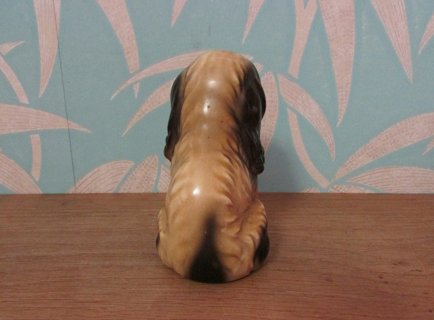 circa 1960s Norleans ceramic spaniel figurine, made in Japan