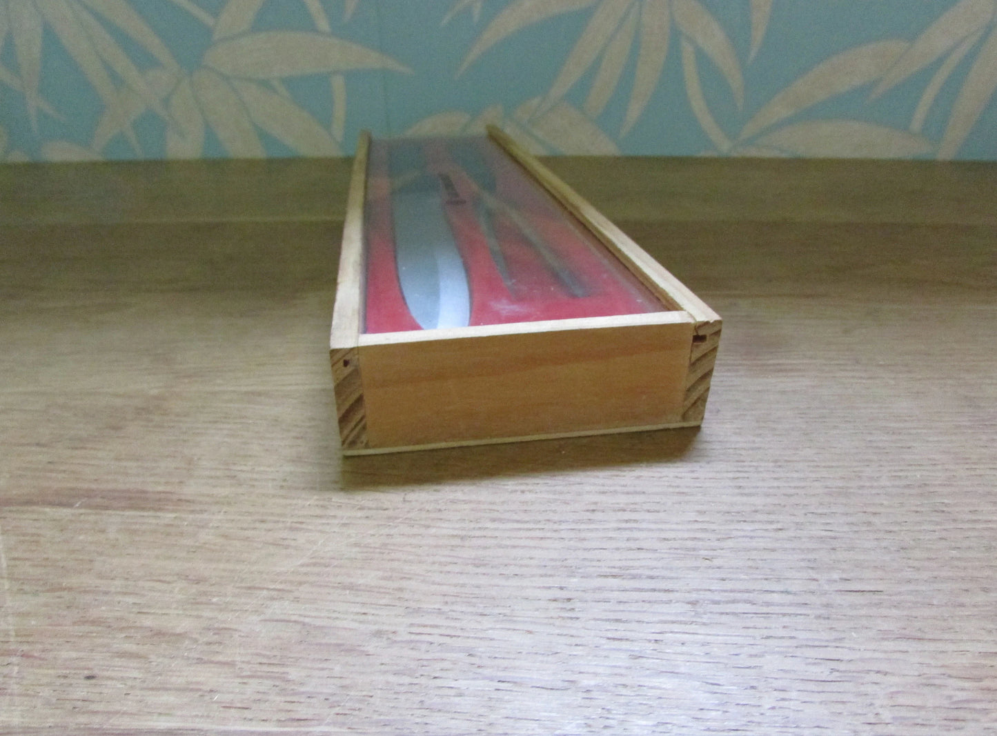 1980s Le Creuset carving knife & pronged fork set