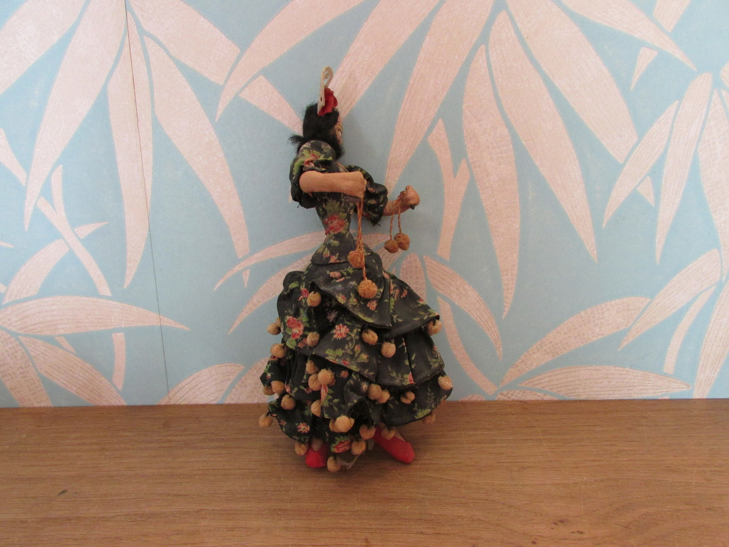 Collectable vintage Layna Flamenco dancer art doll, made in Barcelona