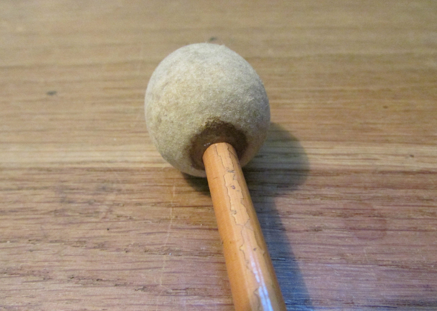 Rustic vintage New Era mallet, & (unbranded) drum stick selection