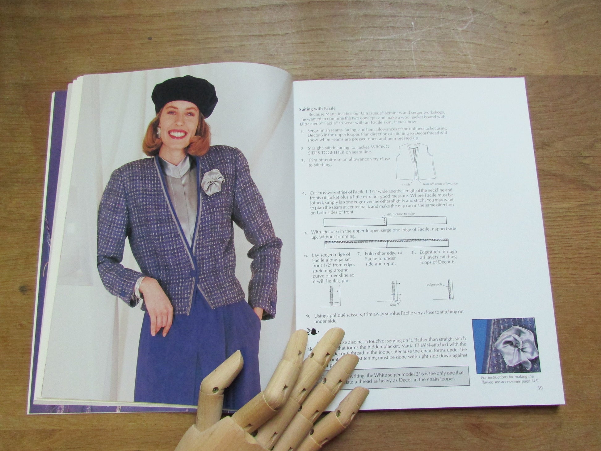 The Serger Idea Book: a collection of inspiring ideas from Palmer/Pletsch, by Ann Hesse Price (Softback, 1991)