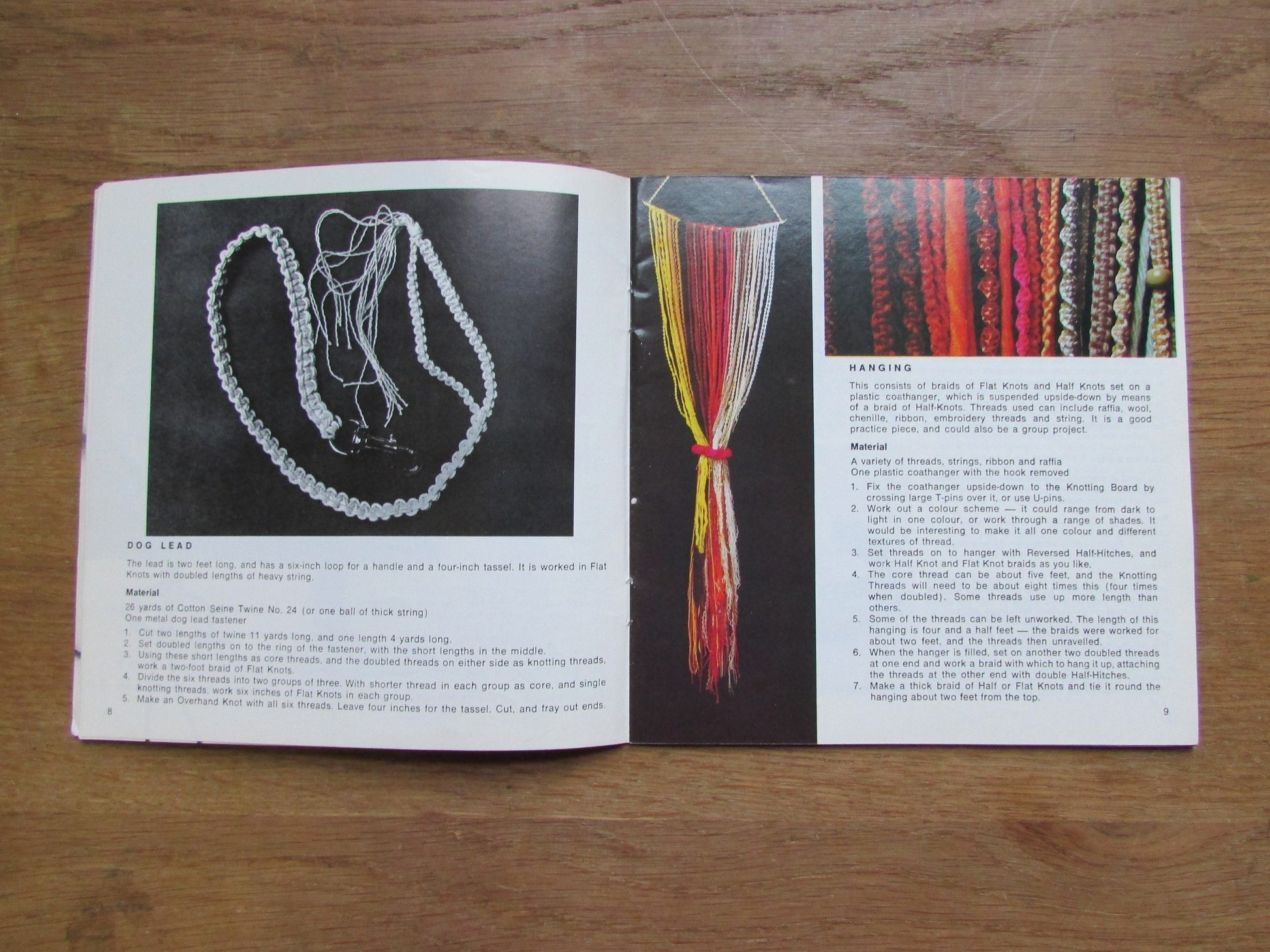 Leisure Crafts No.35: Macramé 1, by Kit Pyman (Softback, 1975)