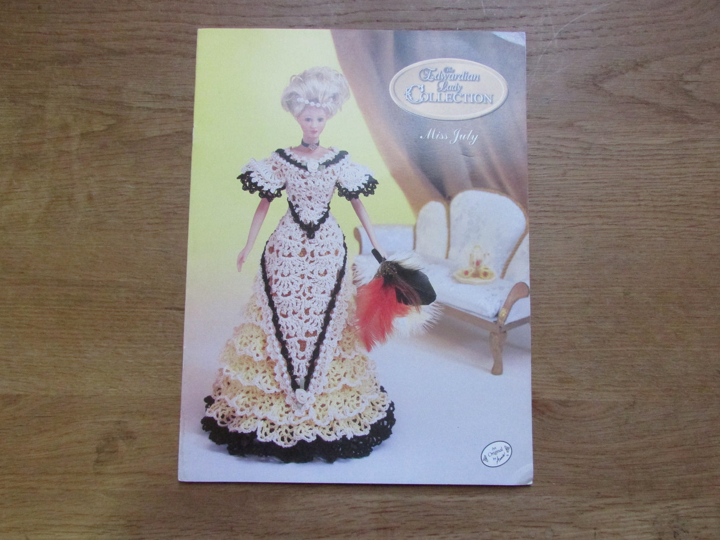 Assorted 1990s Annie's Attic doll collectors series crochet patterns