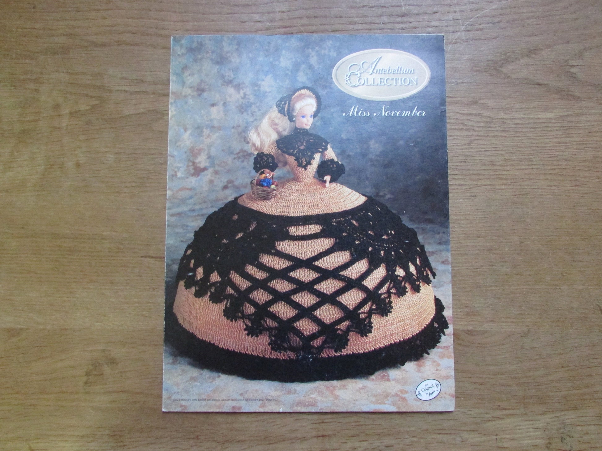 Assorted 1990s Annie's Attic doll collectors series crochet patterns