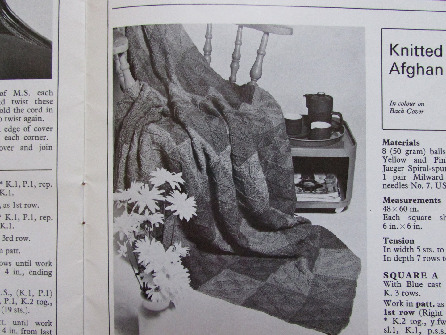 1970s Jaeger Treasure Trove 103 needlework pattern booklet