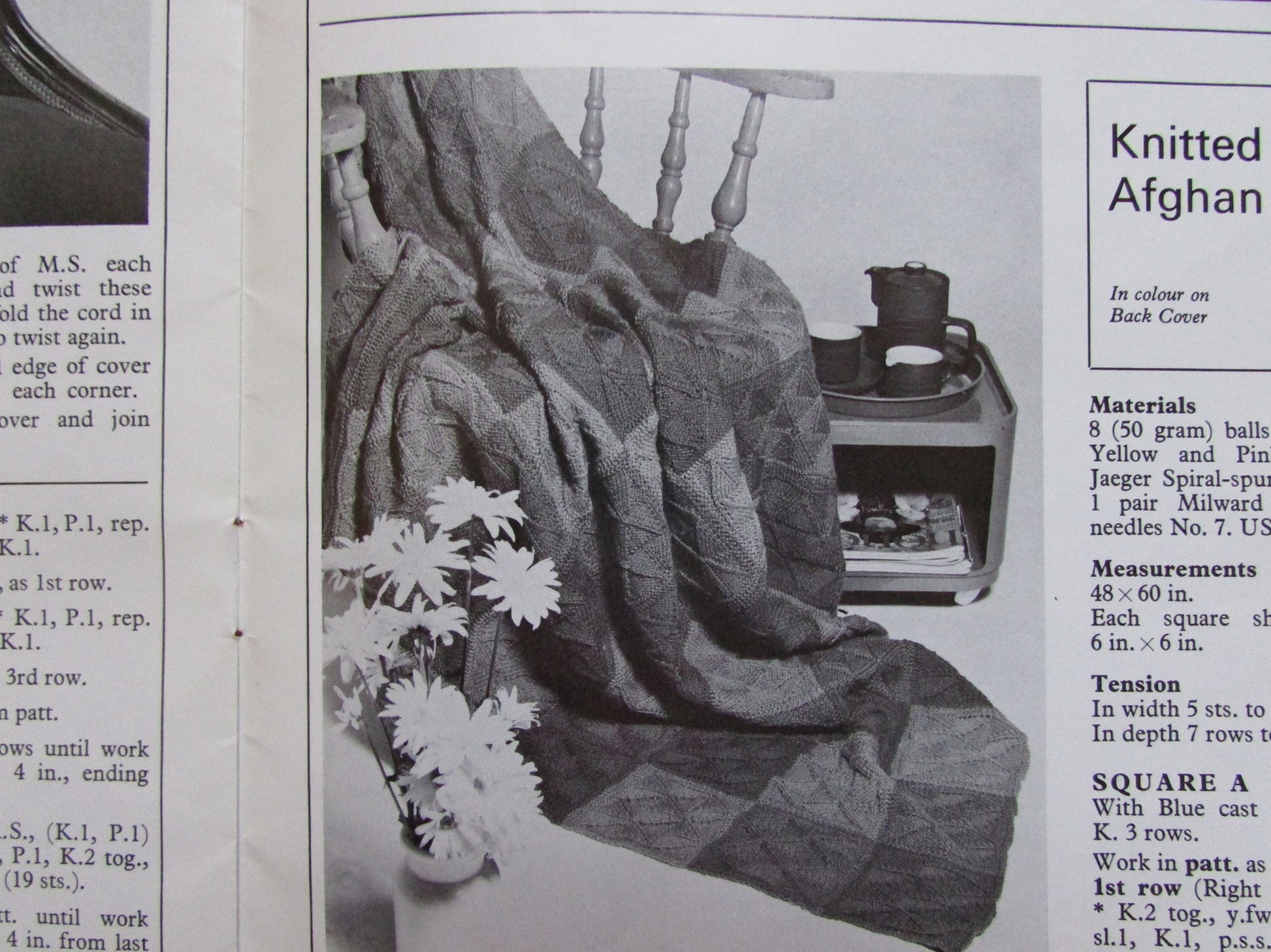 1970s Jaeger Treasure Trove 103 needlework pattern booklet