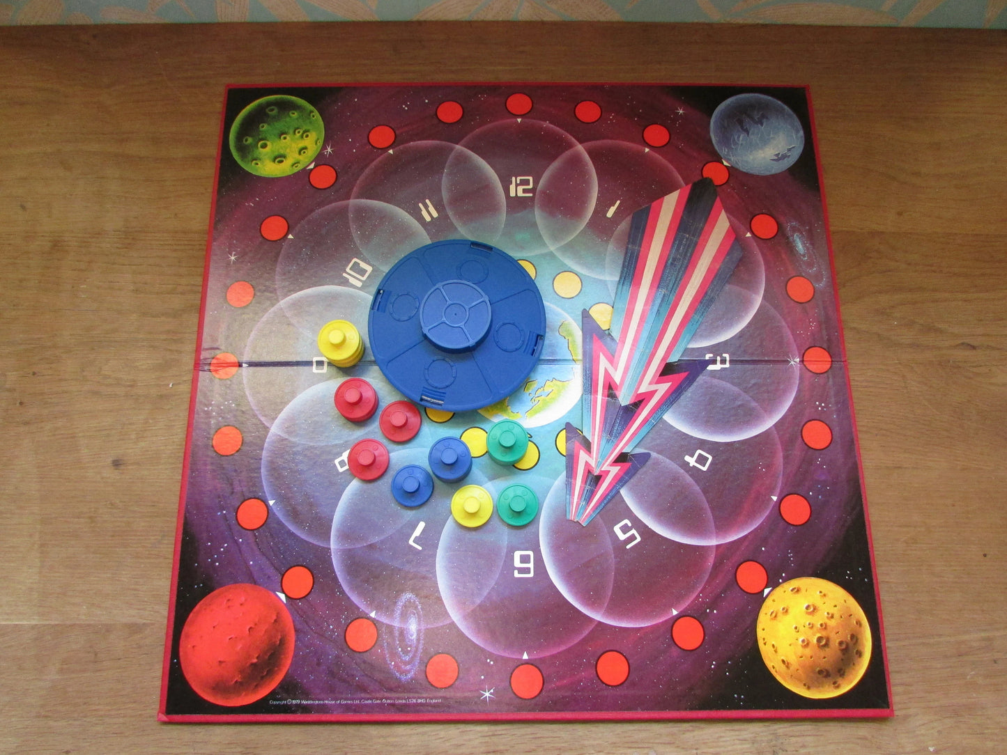 1979 Waddingtons Sonic UFO space board game