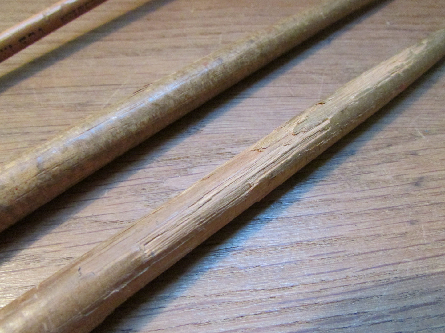 Rustic vintage New Era mallet, & (unbranded) drum stick selection