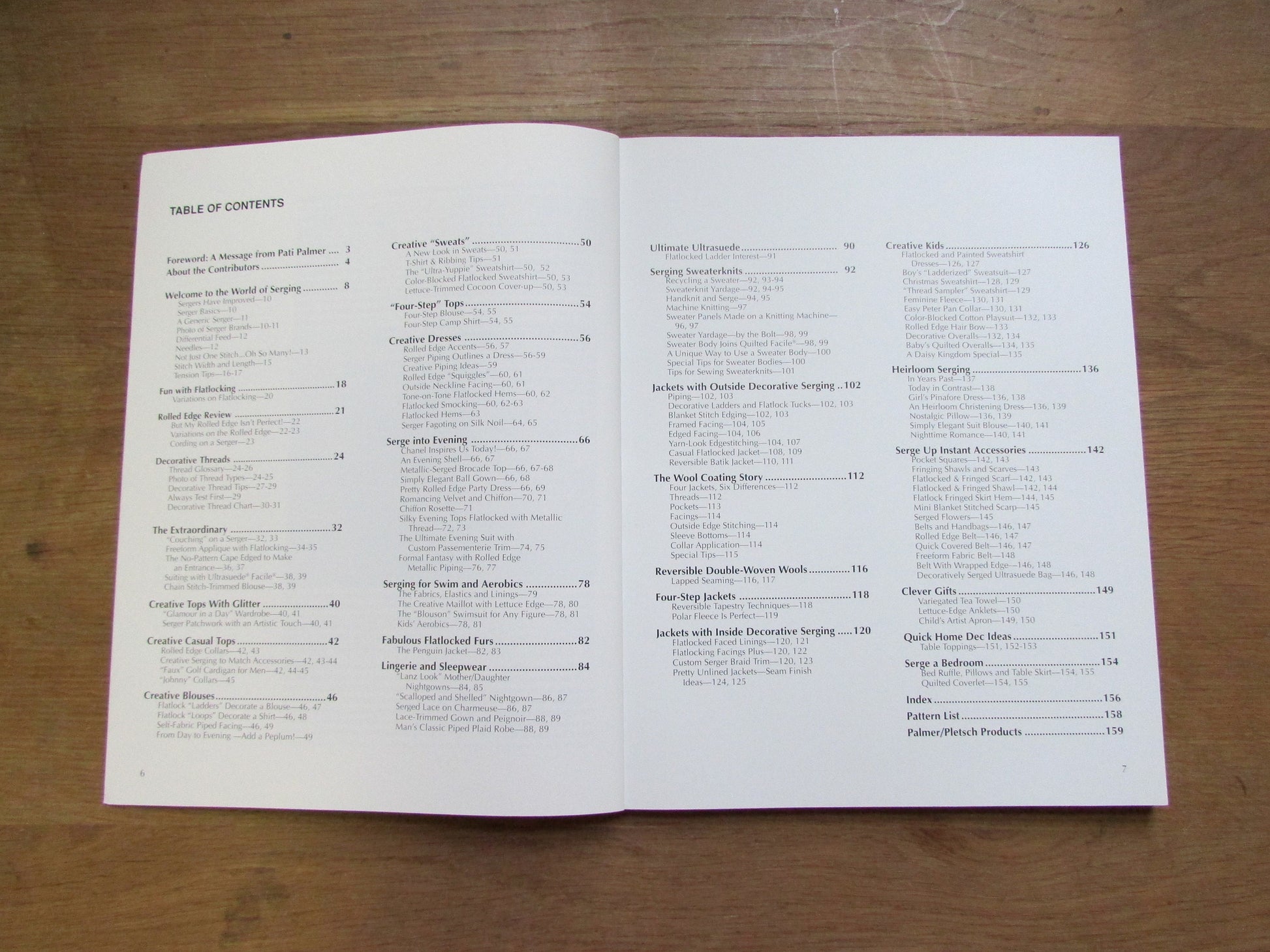 The Serger Idea Book: a collection of inspiring ideas from Palmer/Pletsch, by Ann Hesse Price (Softback, 1991)