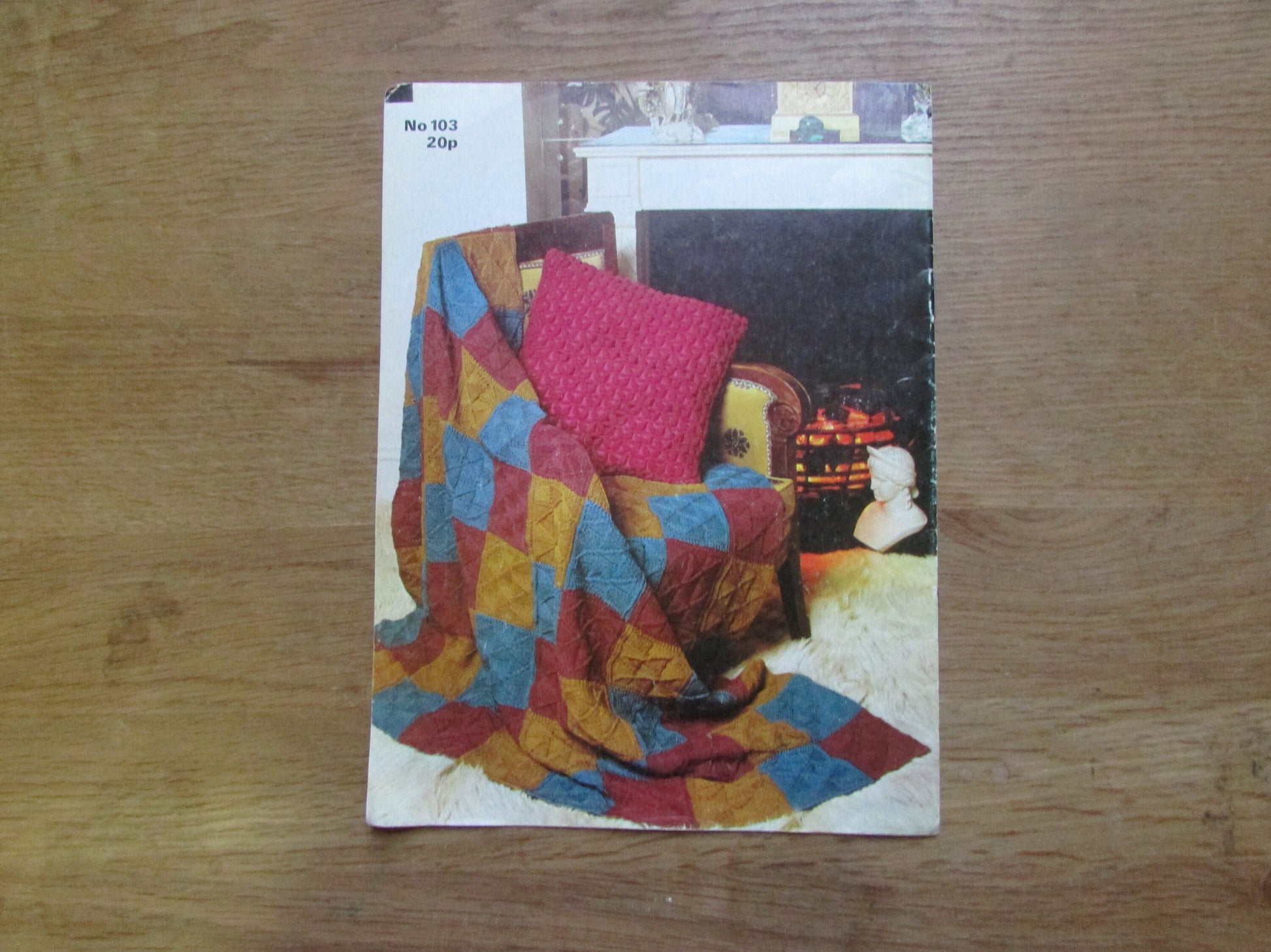 1970s Jaeger Treasure Trove 103 needlework pattern booklet