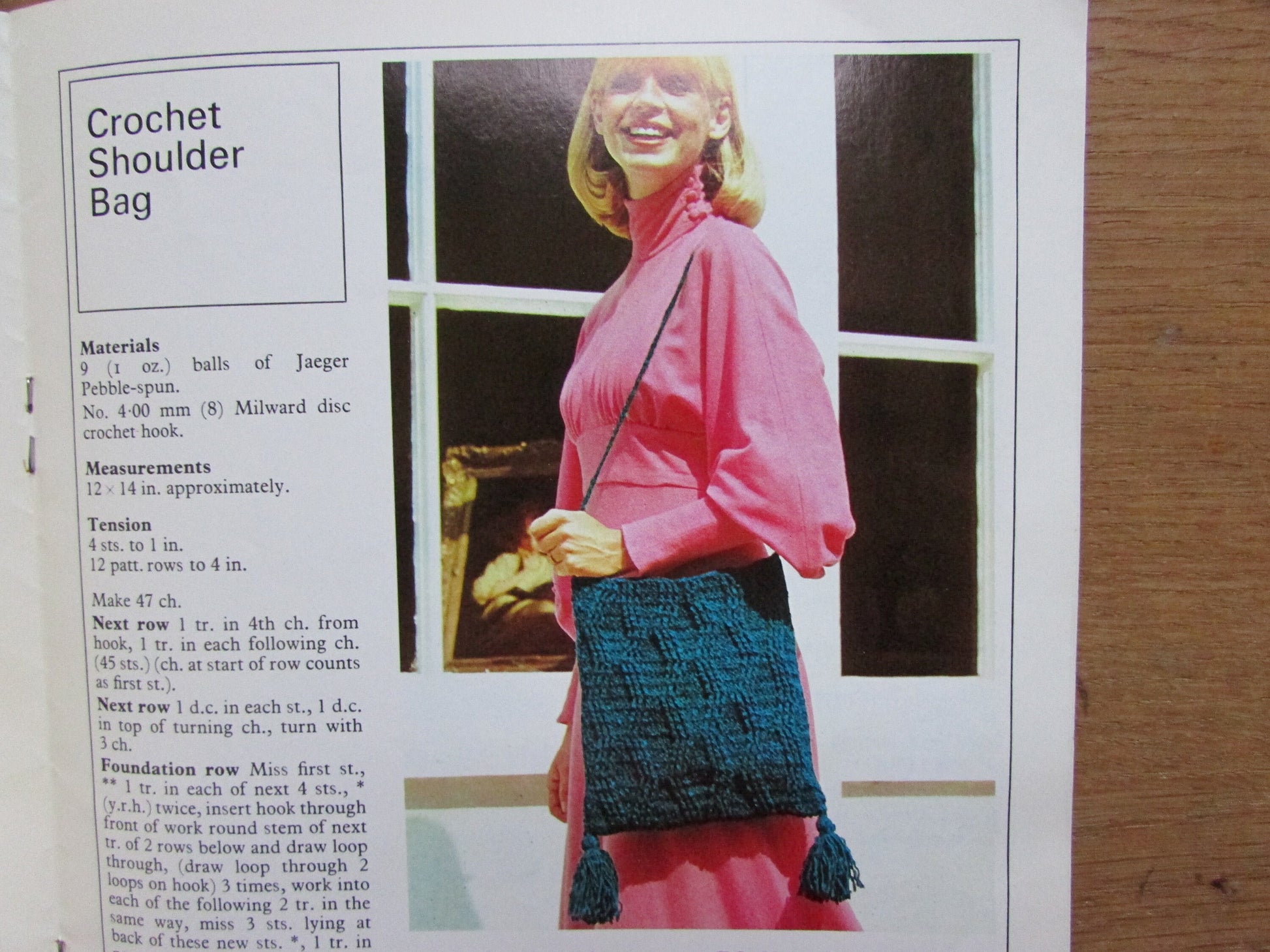 1970s Jaeger Treasure Trove 103 needlework pattern booklet