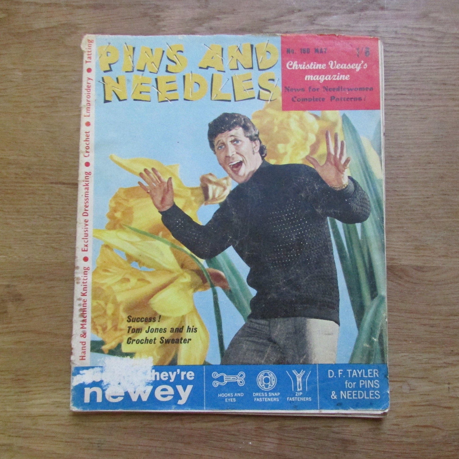 1966 Pins and Needles No.160 News for Needlewomen magazine