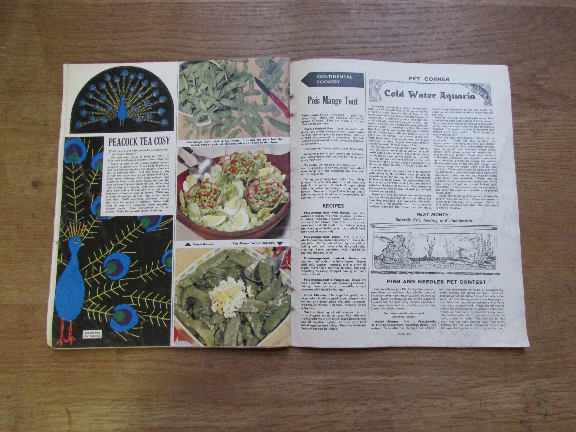 1966 Pins and Needles No.160 News for Needlewomen magazine