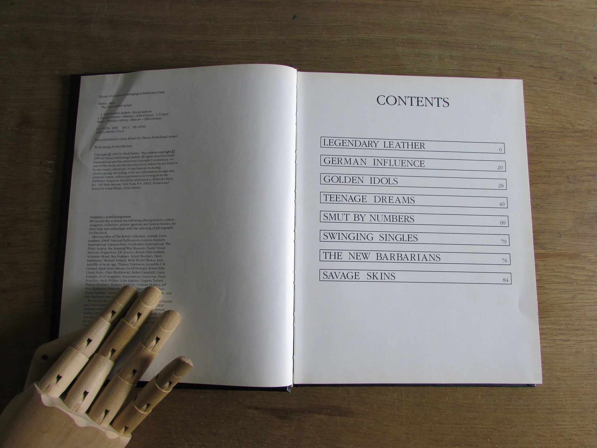 The Black Leather Jacket, by Mick Farren (Hardback, 1985)