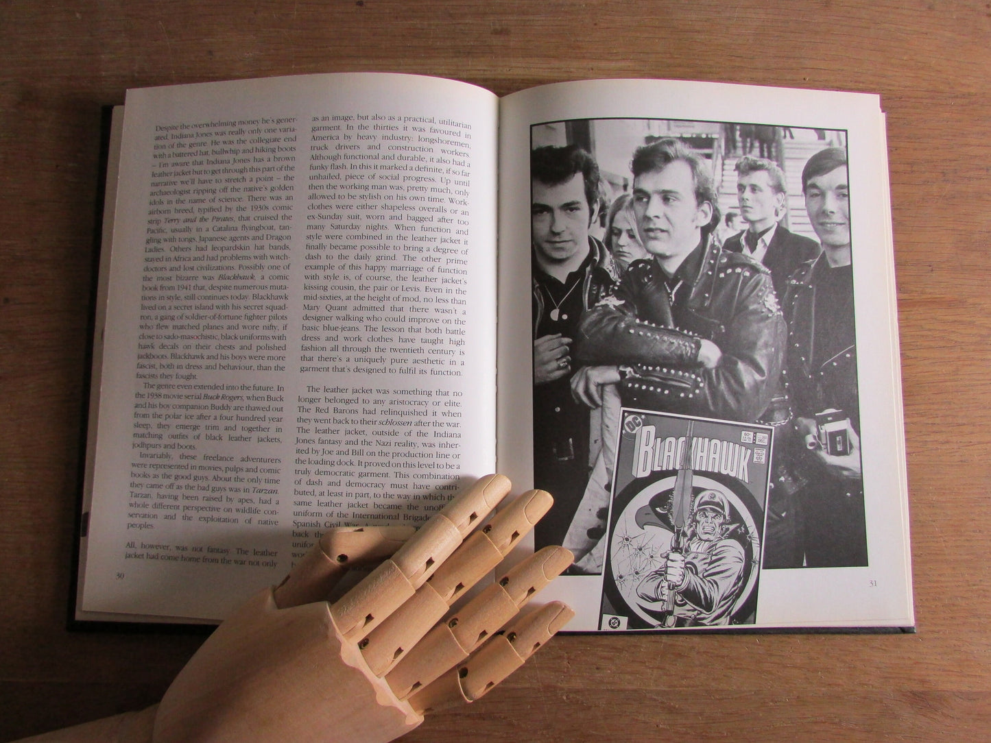 The Black Leather Jacket, by Mick Farren (Hardback, 1985)