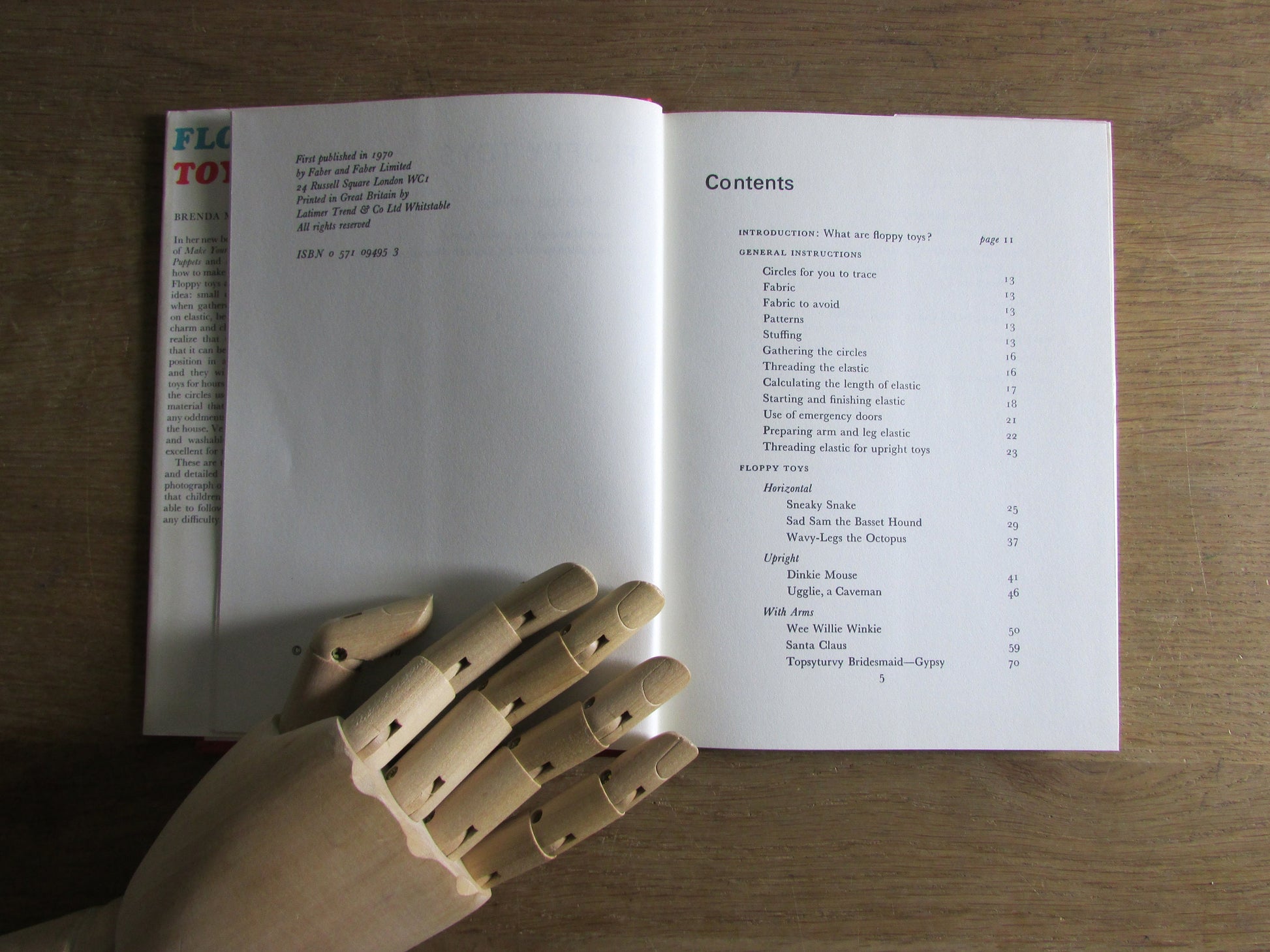 Floppy Toys, by Brenda Morton (Hardback, 1970)