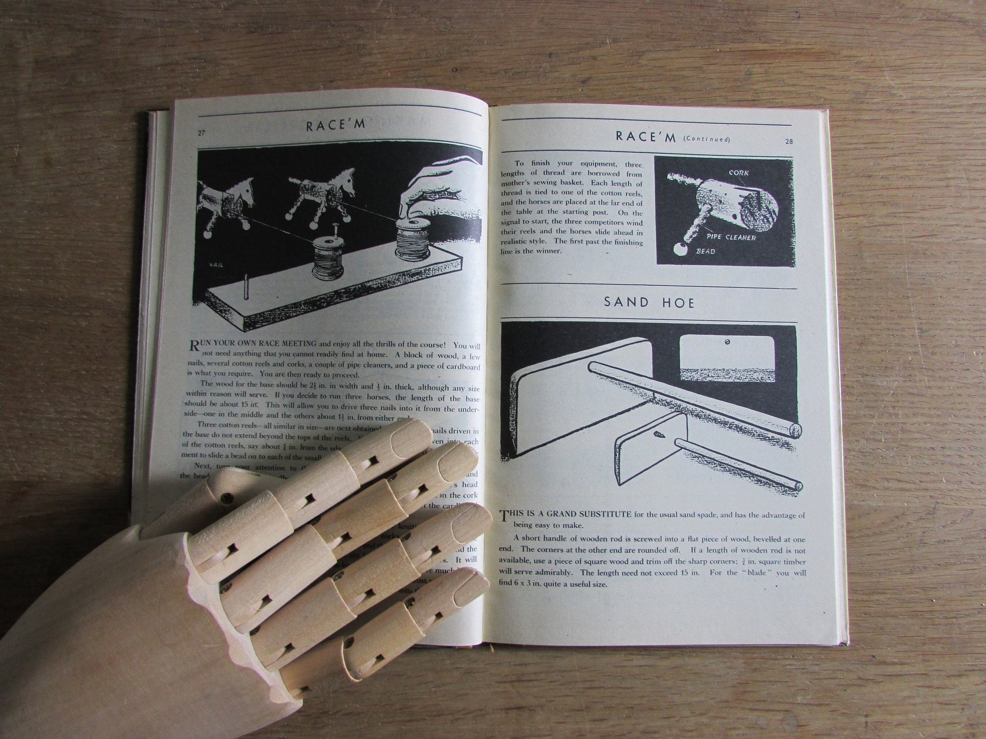 Toys We Make at Home (Hardback, 1940s)