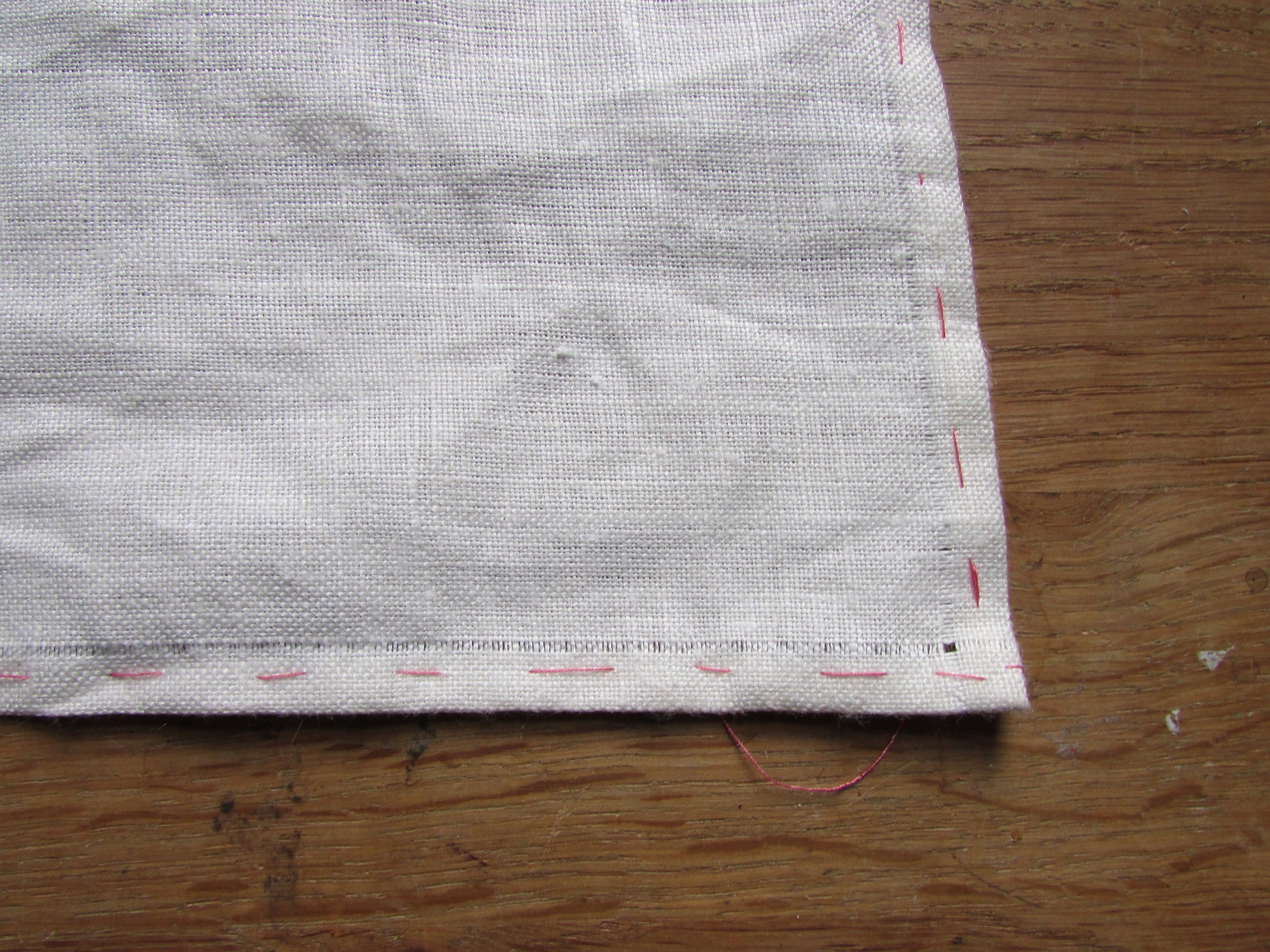 Vintage ready-to-sew embroidery of owl in tree (fabric only)