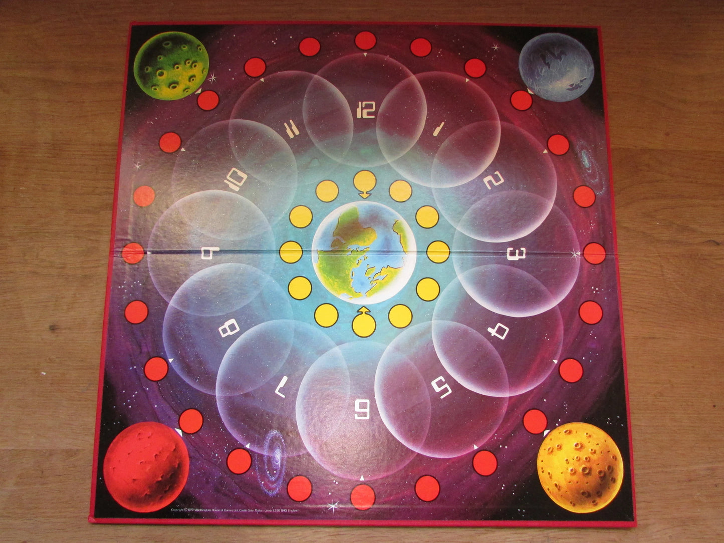 1979 Waddingtons Sonic UFO space board game