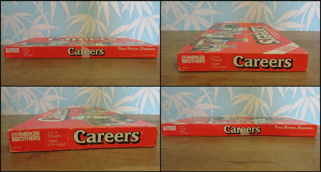 1979 Parker Brothers Careers board game, revised edition