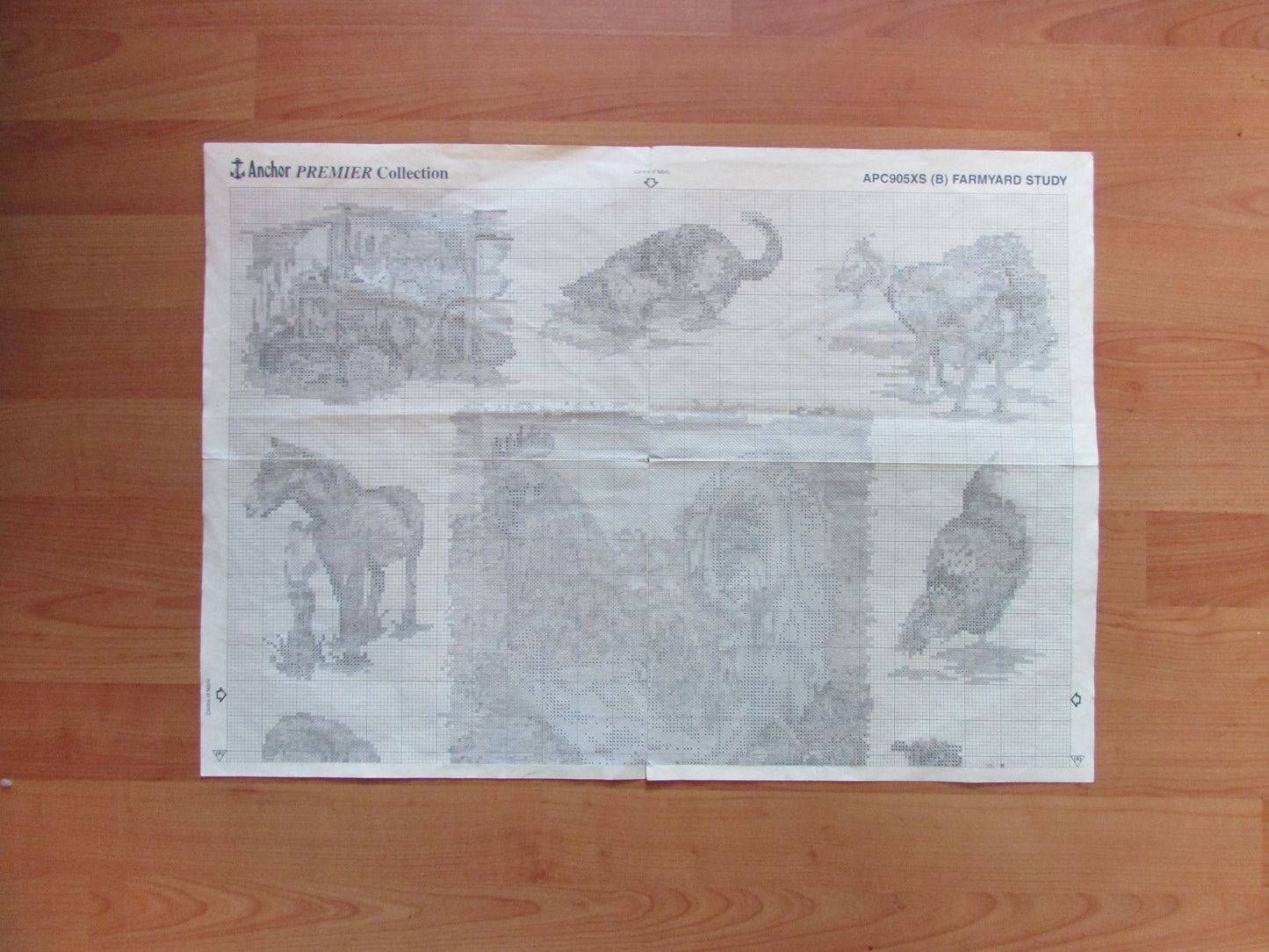1999 Anchor Premier Collection Farmyard Study counted cross stitch kit (charts only)