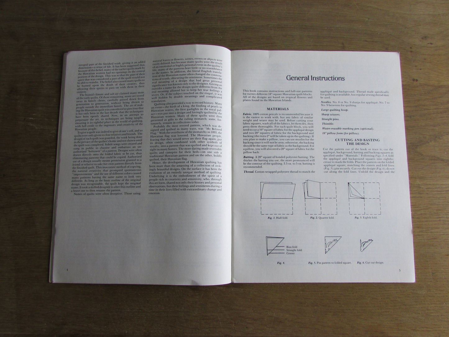Hawaiian Quilting: instructions & full-size patterns for 20 blocks, by Elizabeth Root (Softback, 1988)