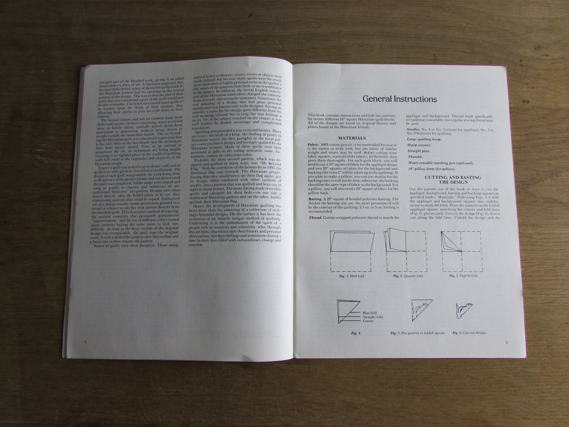 Hawaiian Quilting: instructions & full-size patterns for 20 blocks, by Elizabeth Root (Softback, 1988)