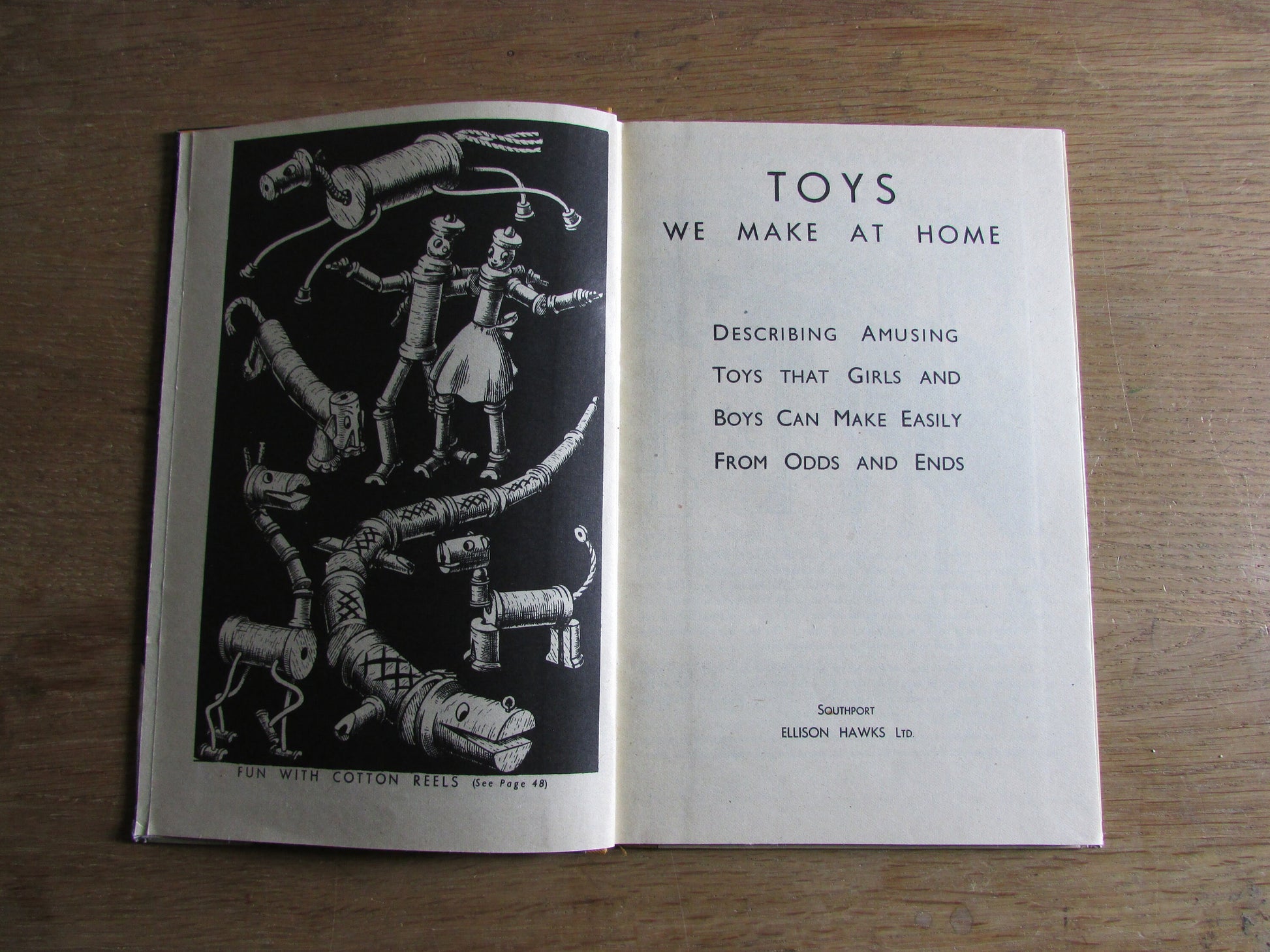 Toys We Make at Home (Hardback, 1940s)