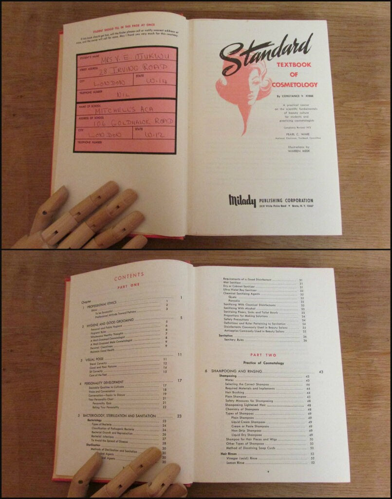 Standard Textbook of Cosmetology, by Constance V. Kibbe (Hardback, 1972)