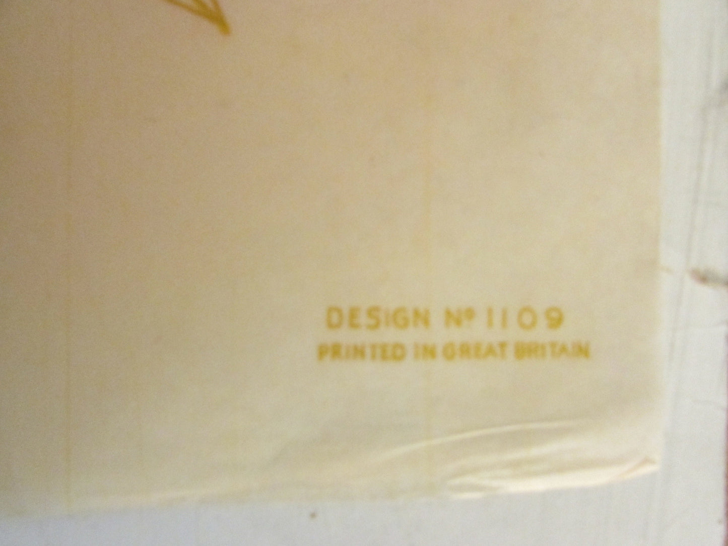 Unused vintage abstract sunflower No.1109 embroidery transfer