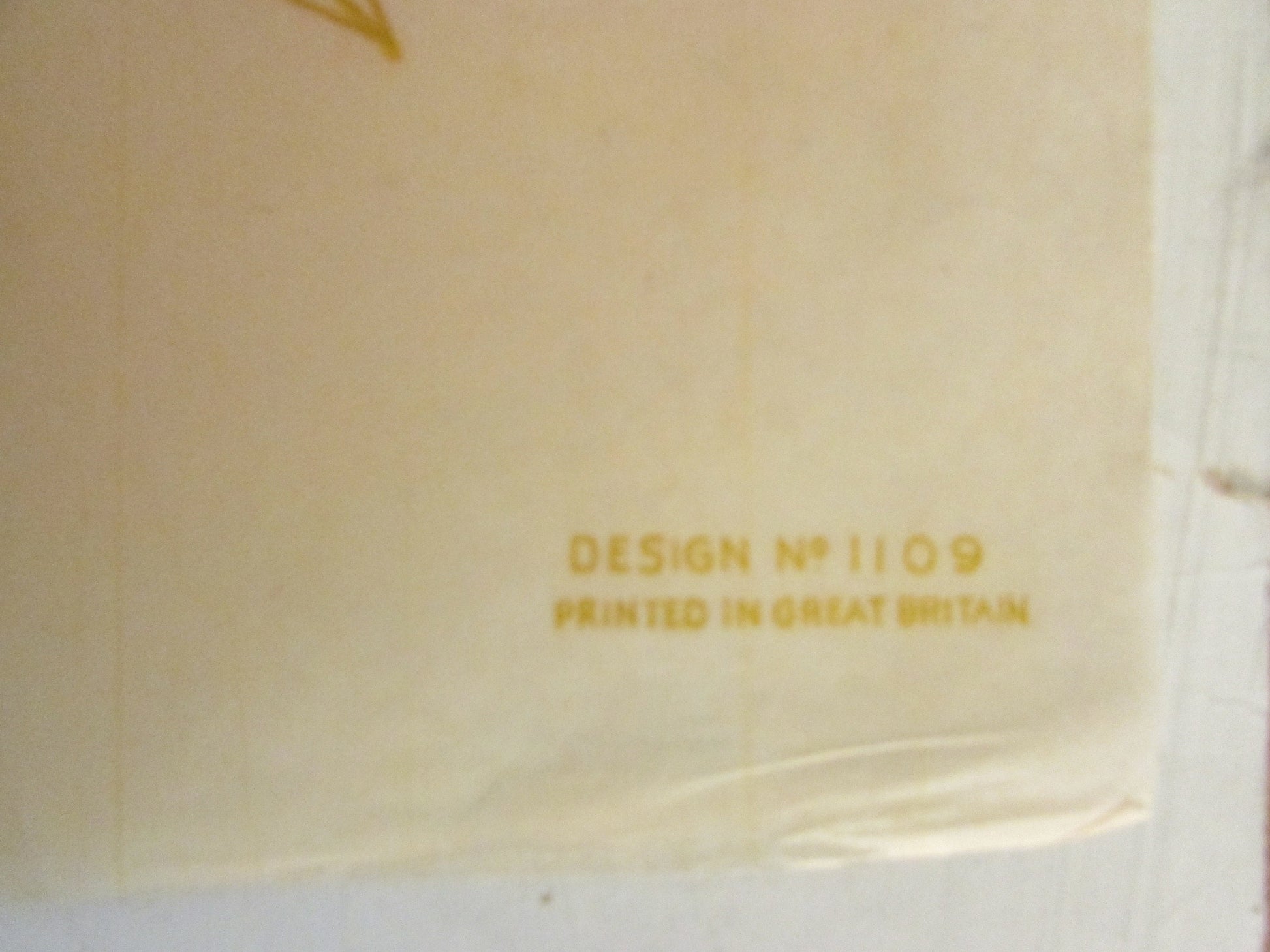 Unused vintage abstract sunflower No.1109 embroidery transfer