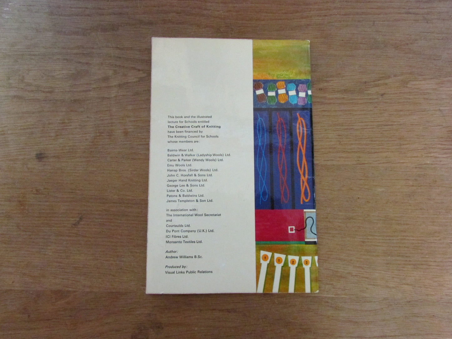 Learn to Knit, by Andrew Williams B.S.c (Softback, 1968)