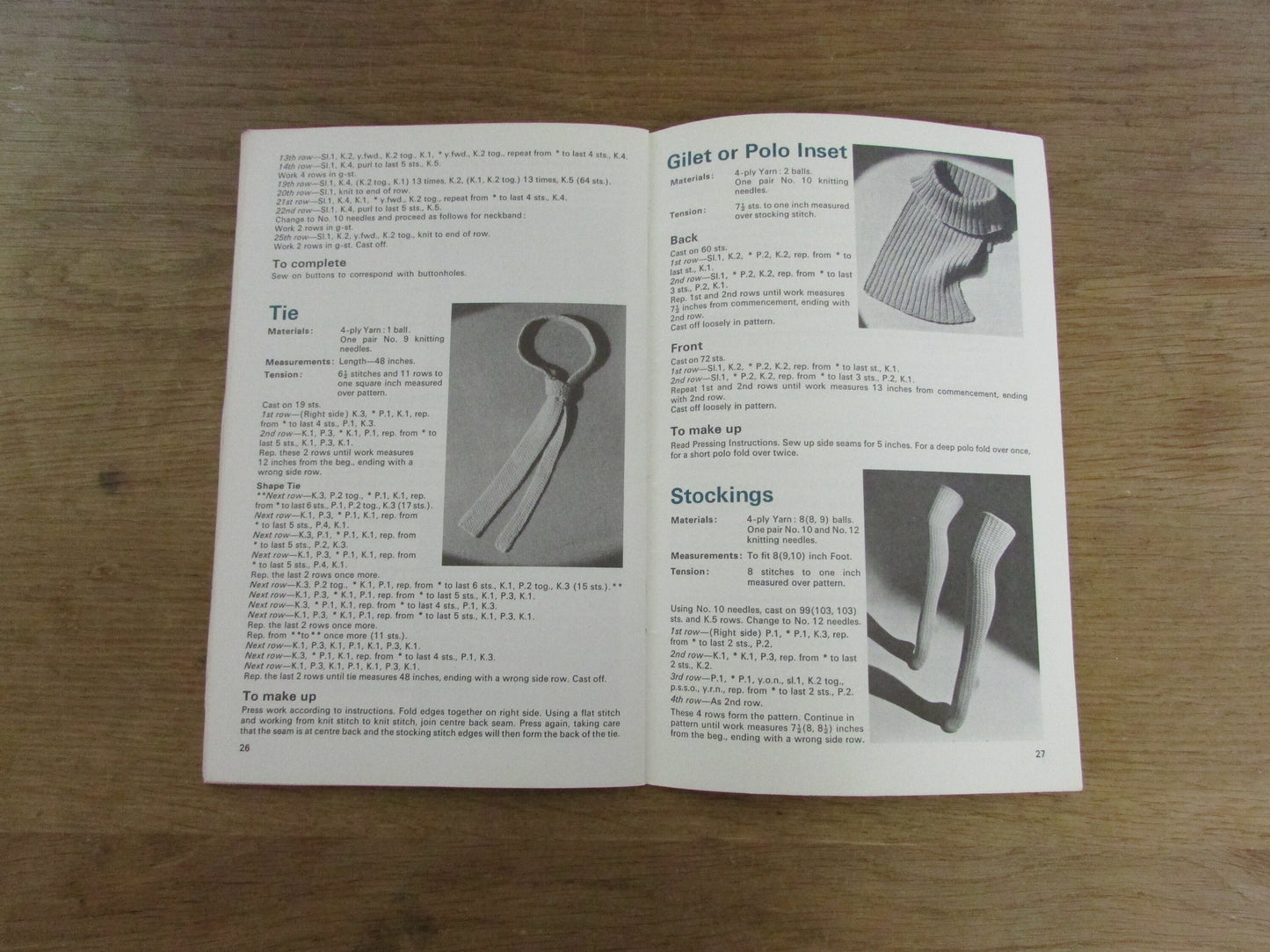 Learn to Knit, by Andrew Williams B.S.c (Softback, 1968)