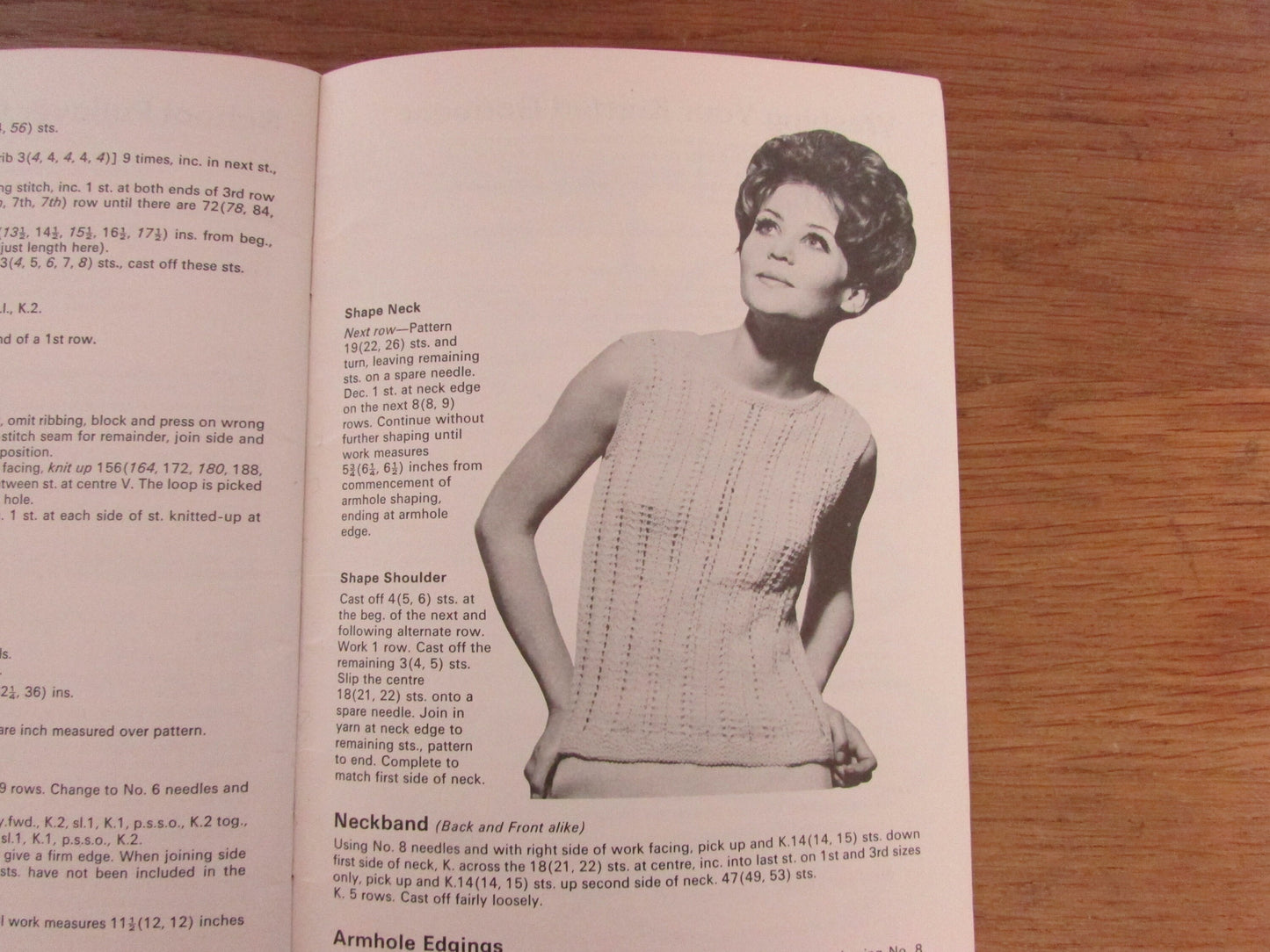 Learn to Knit, by Andrew Williams B.S.c (Softback, 1968)