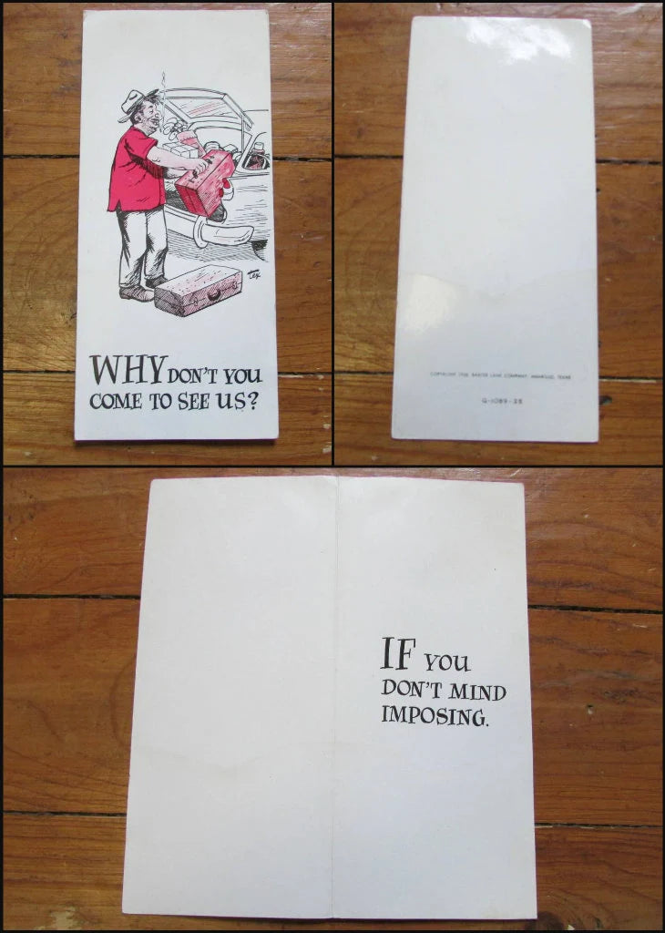 Selection of miscellaneous American mid-century greeting cards