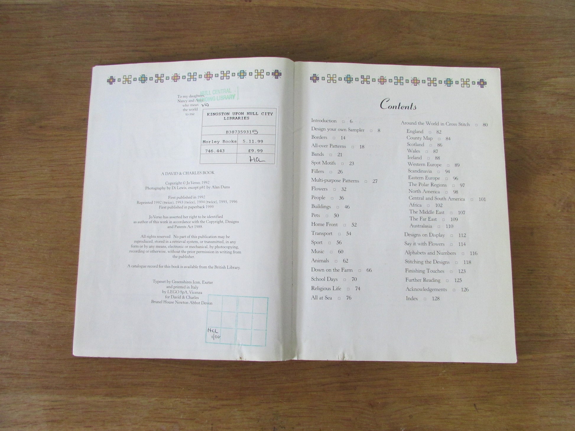 World of Cross Stitch, by Jo Verso (Softback, 1999)