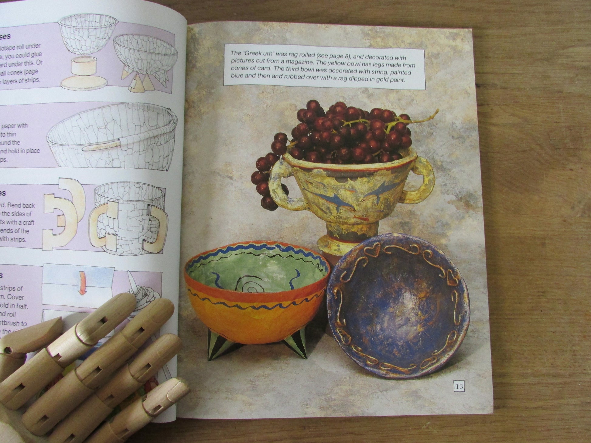 Step-by-Step Making Papier Mache, by Deri Robins (Softback, 1993)