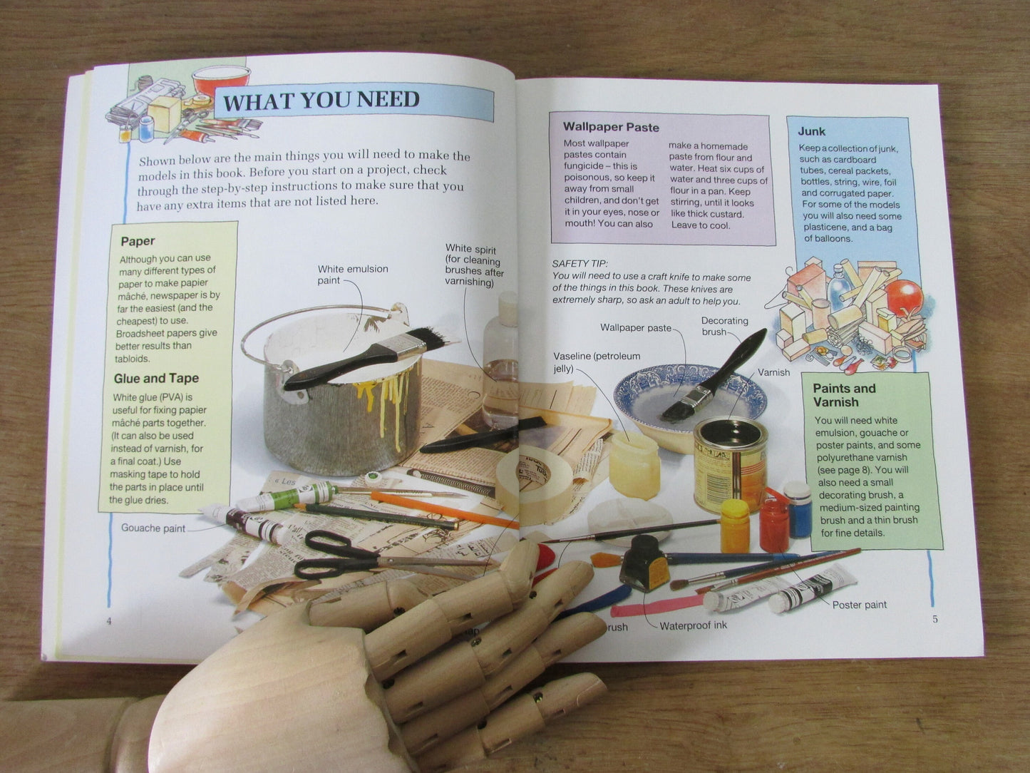 Step-by-Step Making Papier Mache, by Deri Robins (Softback, 1993)