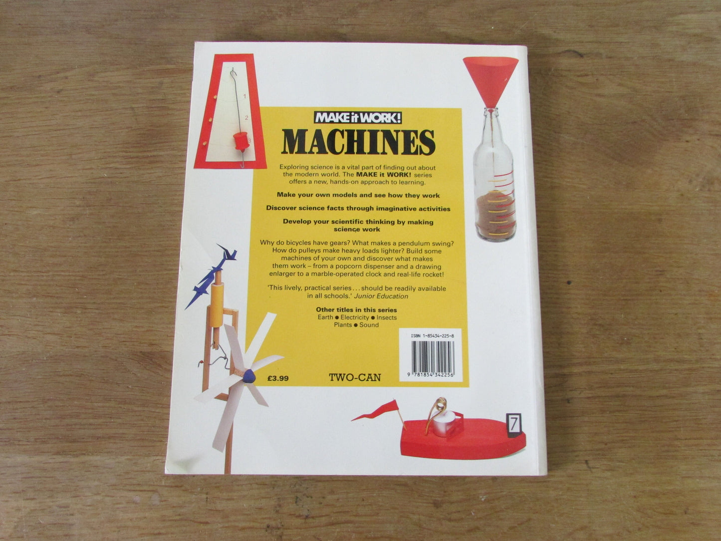 Make it Work! Machines - the hands-on approach to science, by David Glover (Softback, 1993)