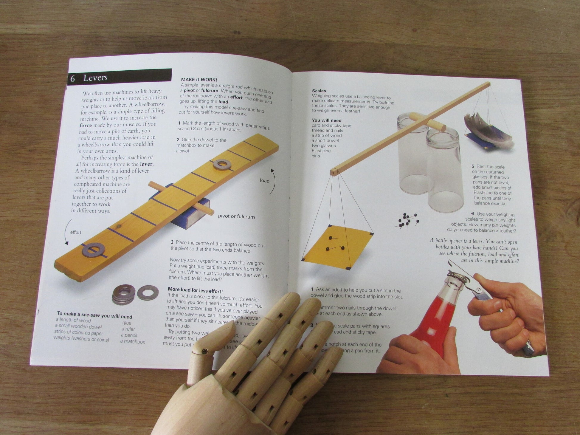 Make it Work! Machines - the hands-on approach to science, by David Glover (Softback, 1993)
