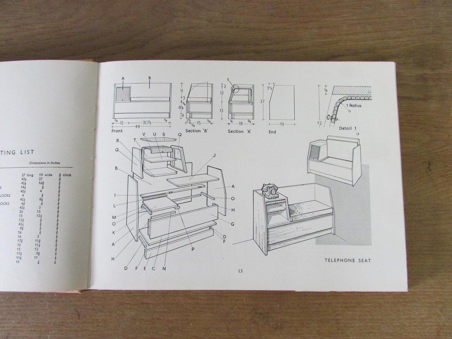 Practical Designs for Built-in Furniture, by Arthur Brown (Hardback, 1963)