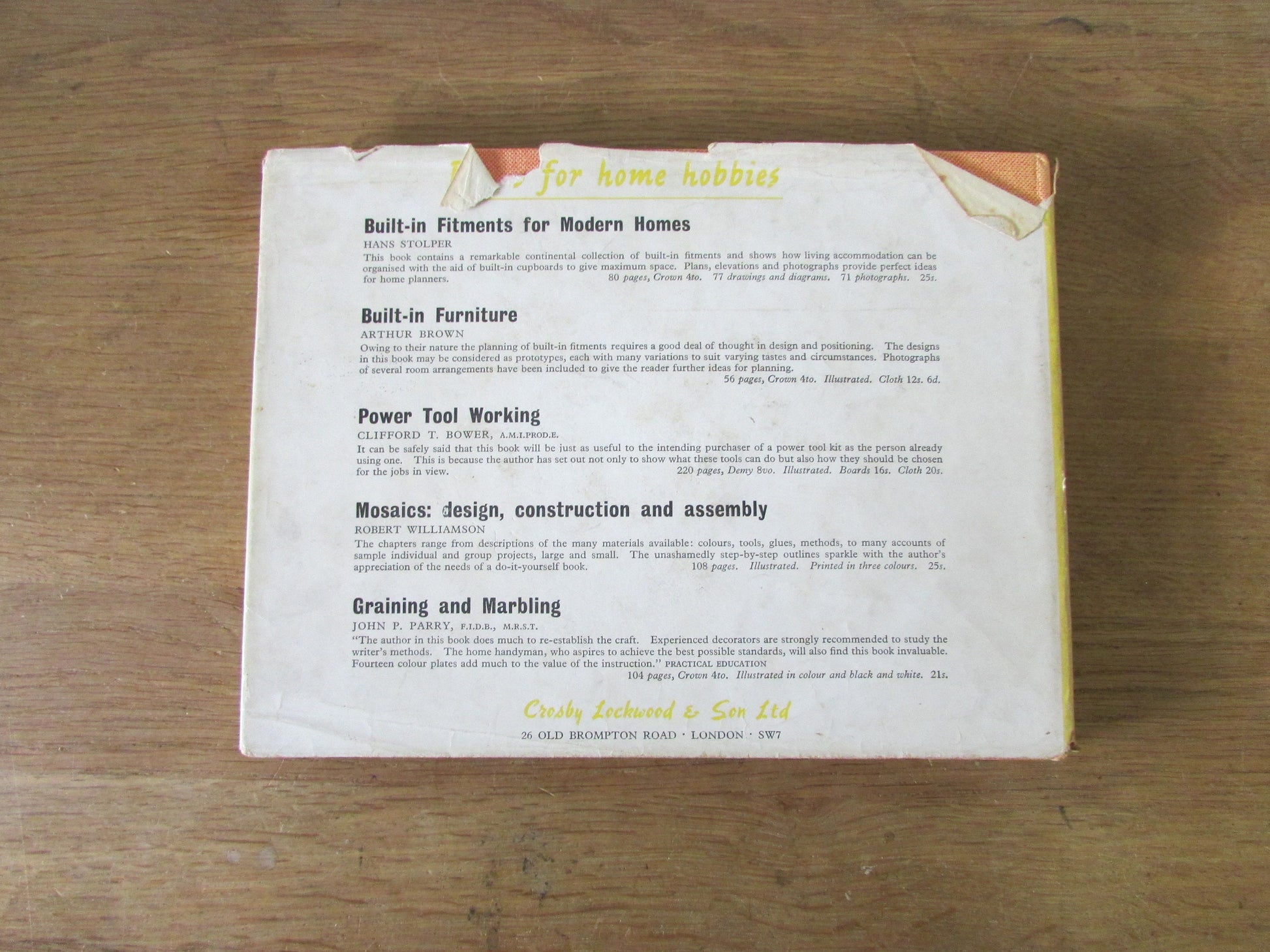 Practical Designs for Built-in Furniture, by Arthur Brown (Hardback, 1963)
