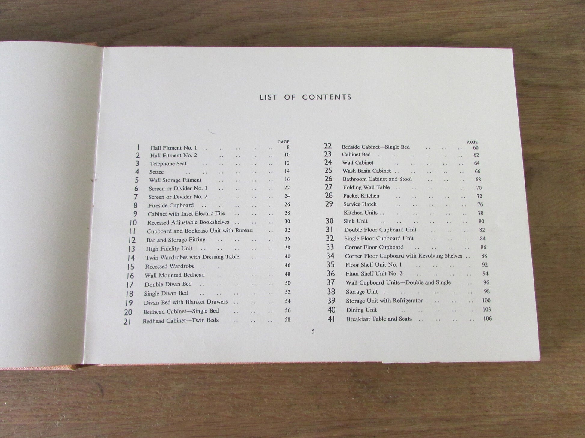 Practical Designs for Built-in Furniture, by Arthur Brown (Hardback, 1963)