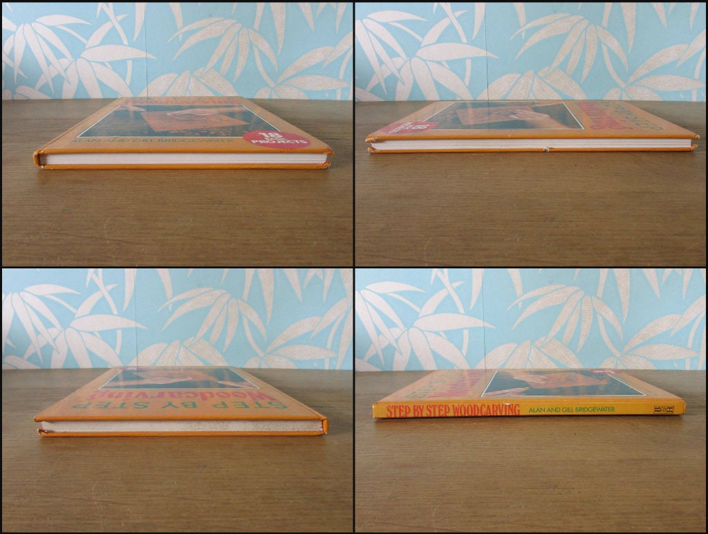 Step-by-Step Woodcarving: 18 basic projects, by Alan & Gill Bridgewater (Hardback, 1985)
