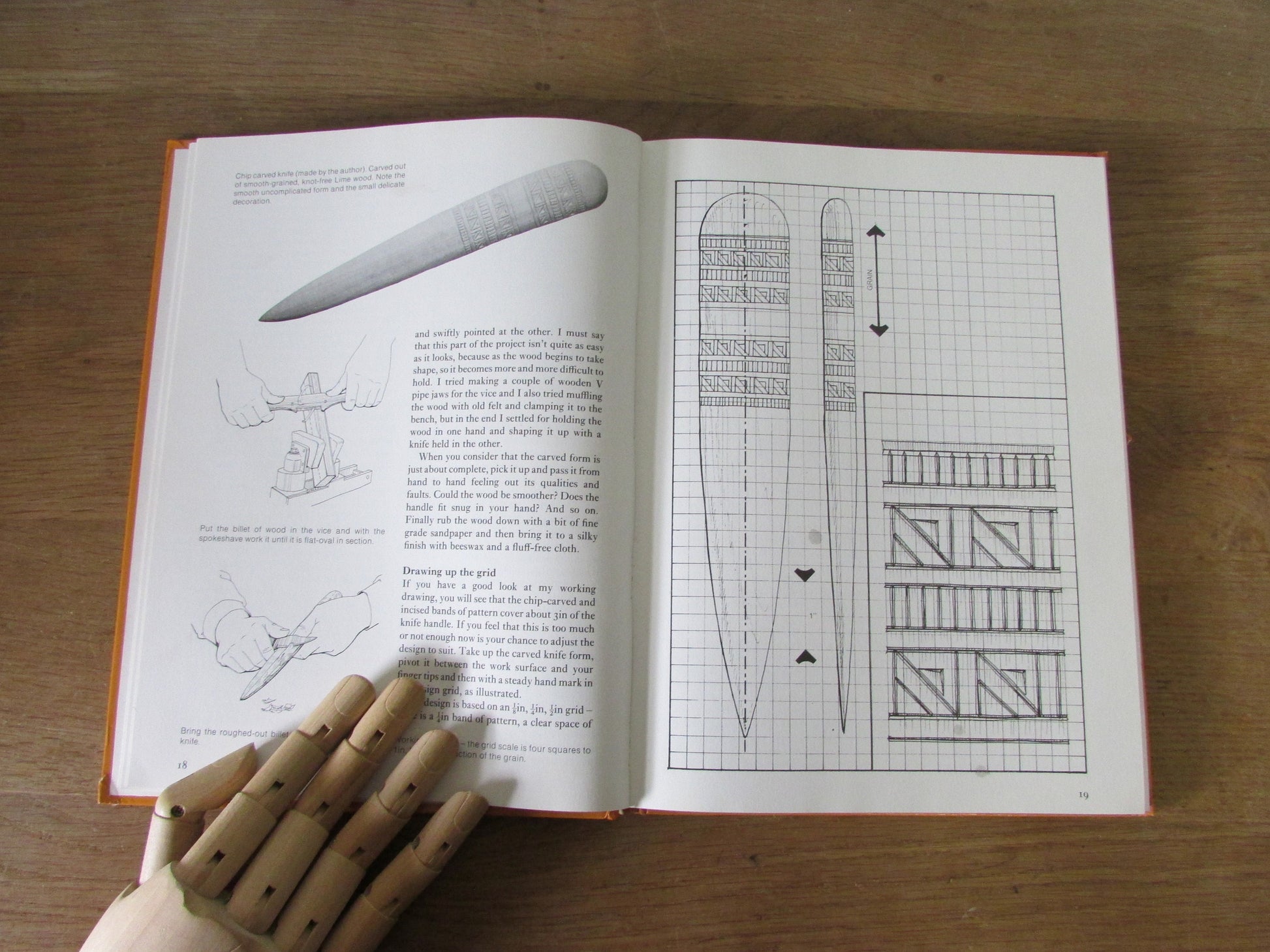 Step-by-Step Woodcarving: 18 basic projects, by Alan & Gill Bridgewater (Hardback, 1985)