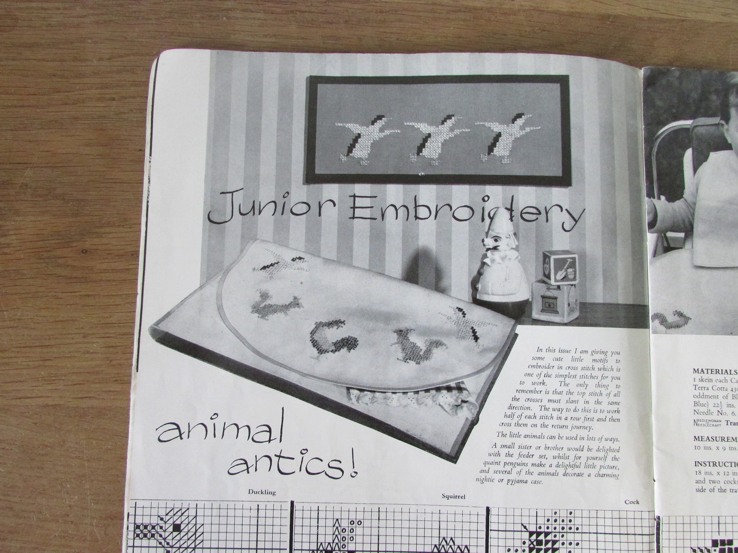 July 1958 Needlewoman and Needlecraft No.75 embroidery & needlework booklet