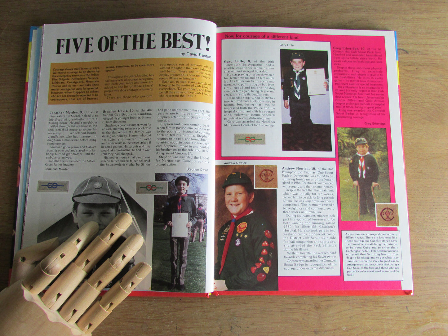 Cub Scout Annual 1990, by Peter Brooks (Hardback, 1989)