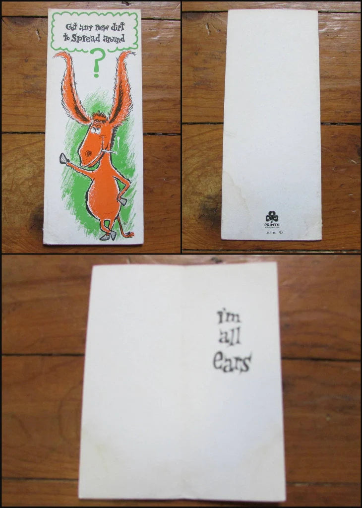 Selection of miscellaneous American mid-century greeting cards