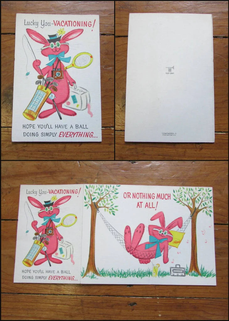 Selection of miscellaneous American mid-century greeting cards